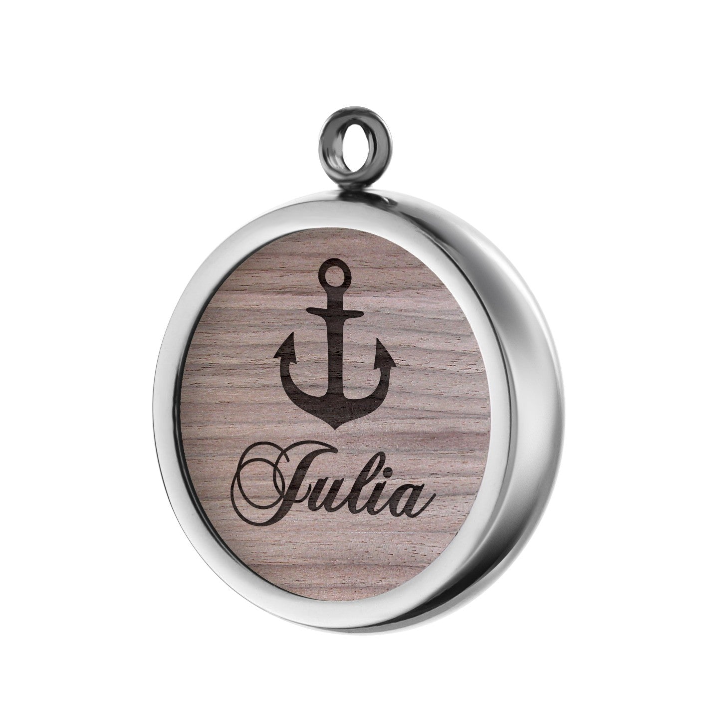 Edelstahlanhänger mit Gravur (ohne Kette)
