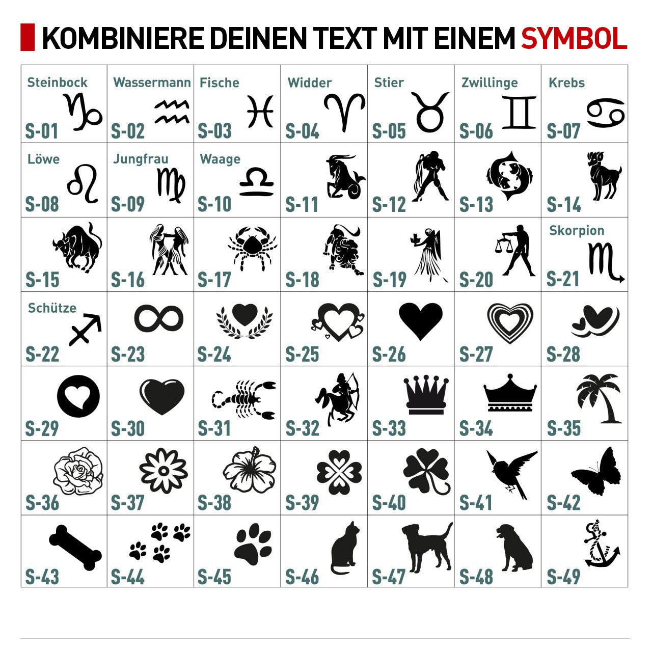 Edelstahlanhänger mit Gravur (ohne Kette)