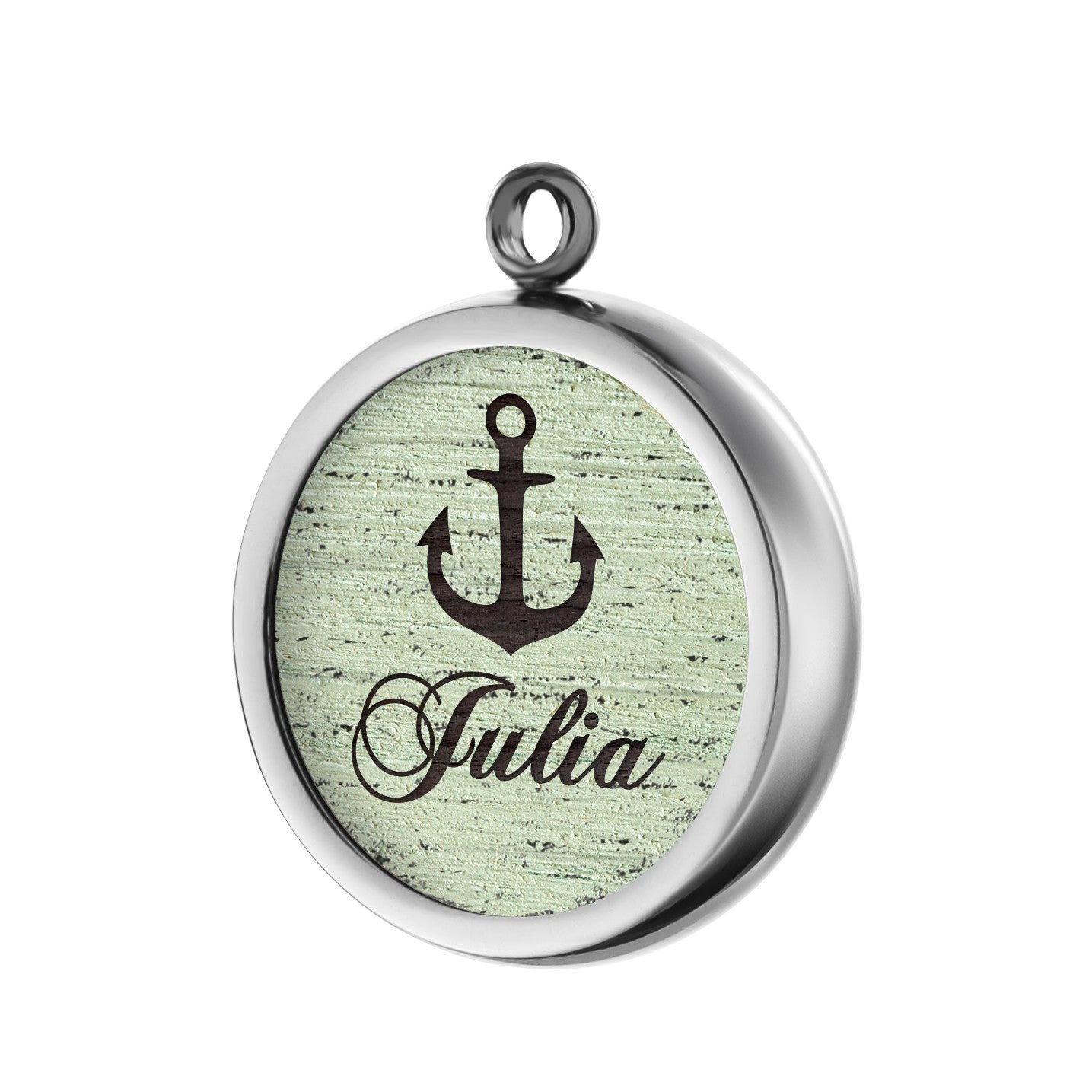 Edelstahlanhänger mit Gravur (ohne Kette)