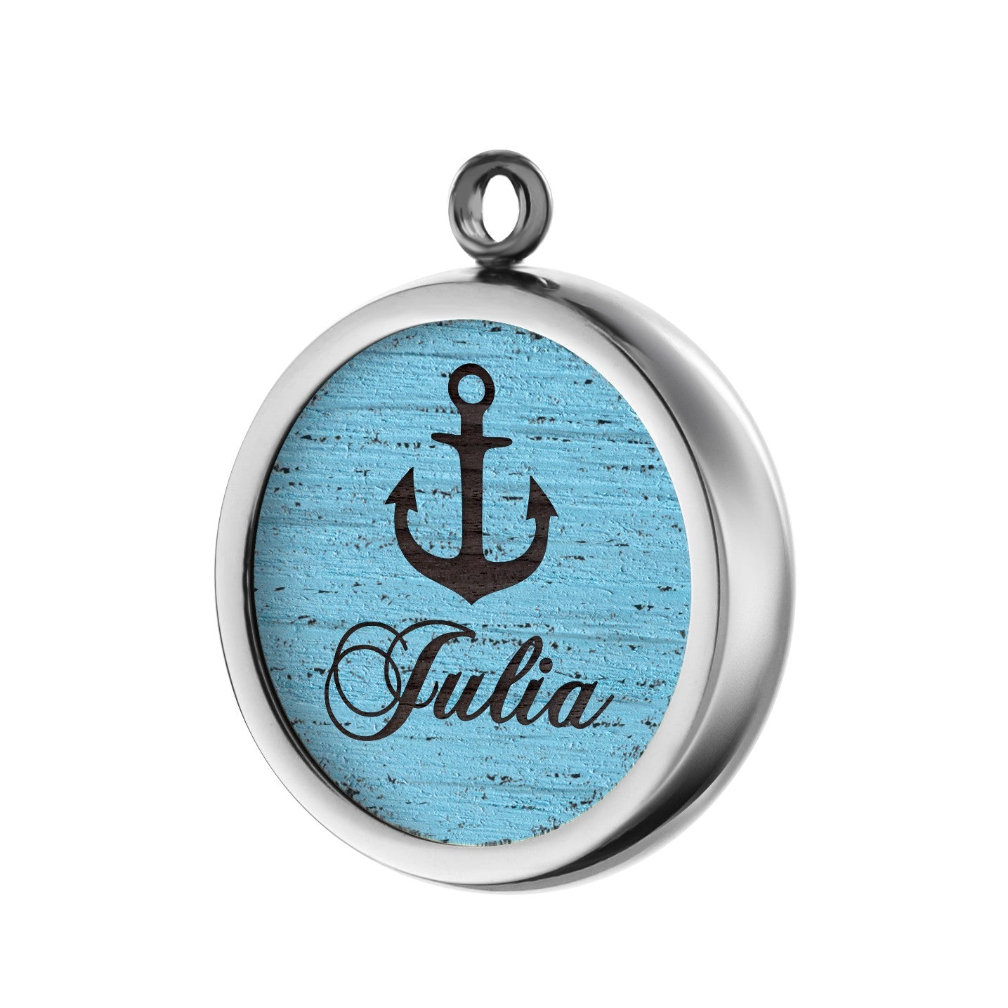 Edelstahlanhänger mit Gravur (ohne Kette)