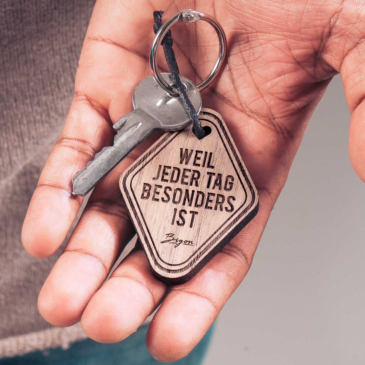 Schlüsselanhänger „WEIL JEDER TAG BESONDERS IST“