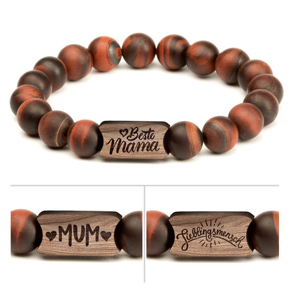 Perlenarmband „Stonewood“