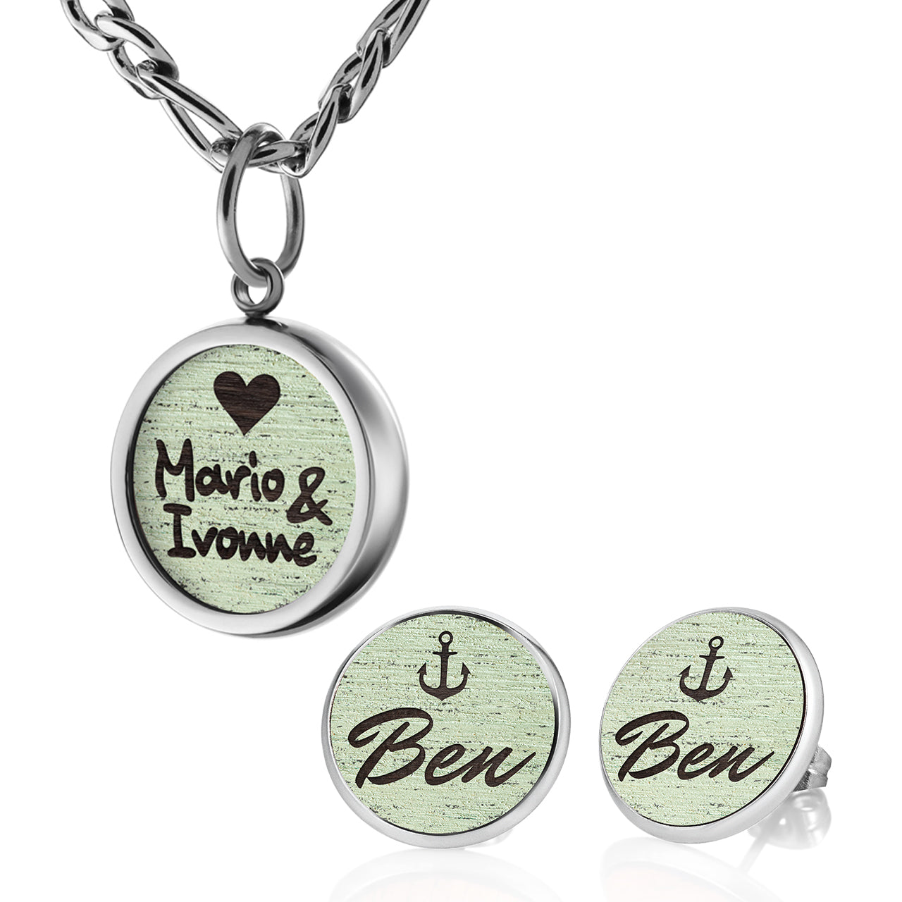 SommerLove-Kette meets Sunshine-Ohrstecker Mint